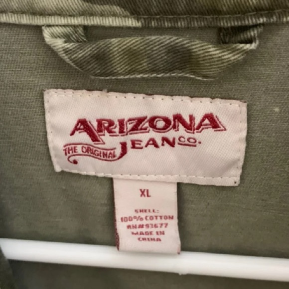 Camo juniors jacket coat Arizona jeans - Picture 4 of 5